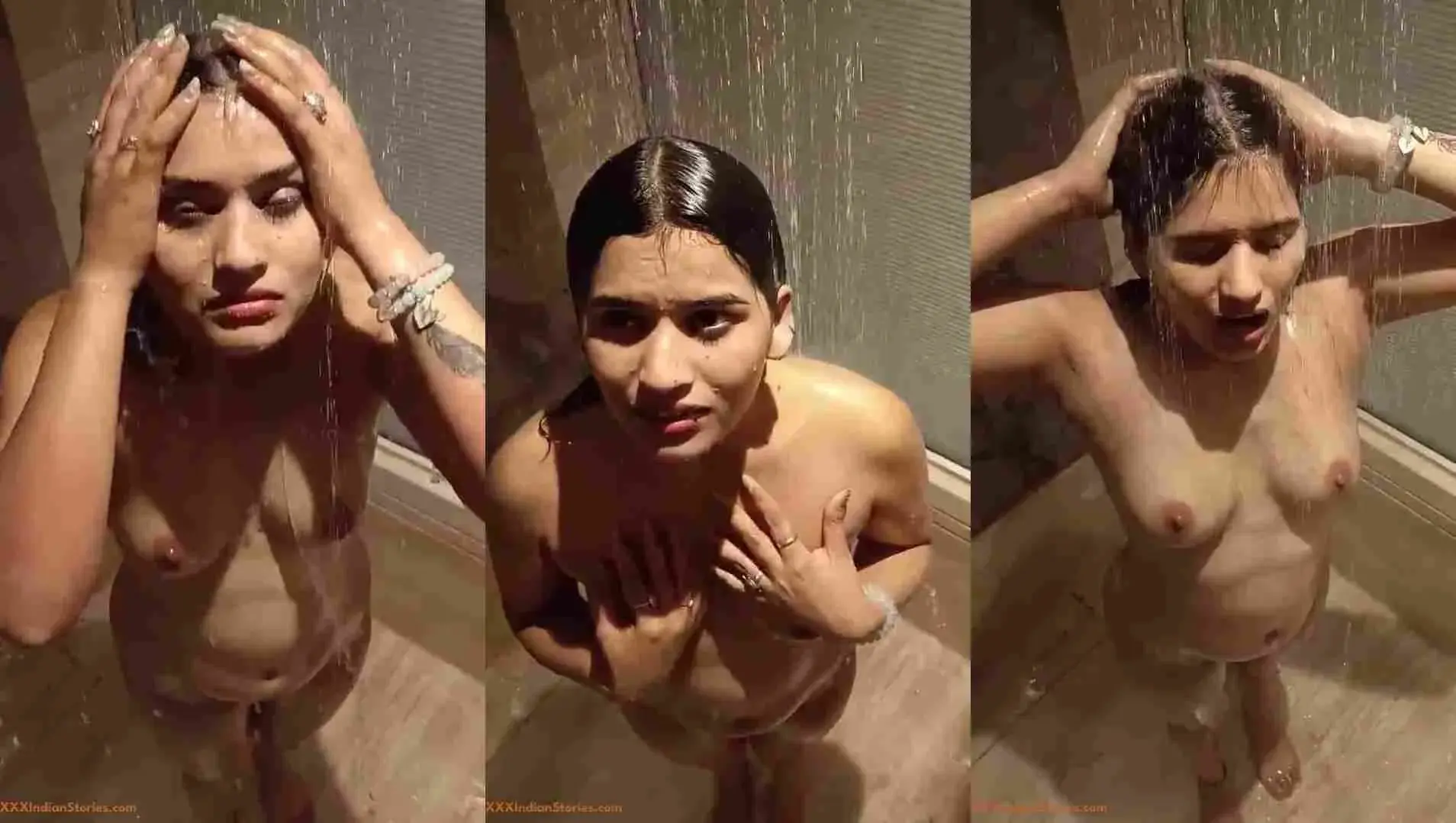Sexy Nude Girl Bathing XXX Video